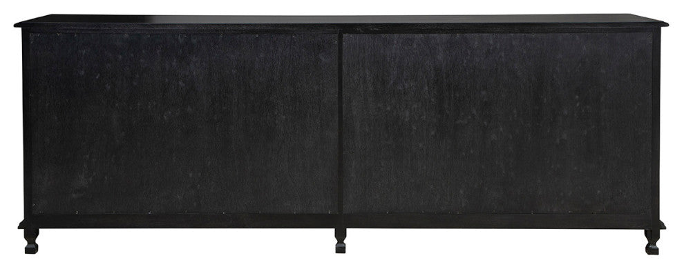 Margot 96" Wide Sideboard, Black