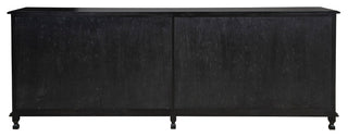 Margot 96" Wide Sideboard, Black