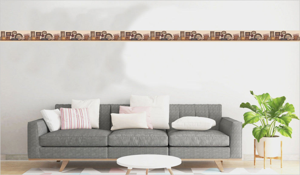 Signs Peel and Stick Wallpaper Border 15'x7"