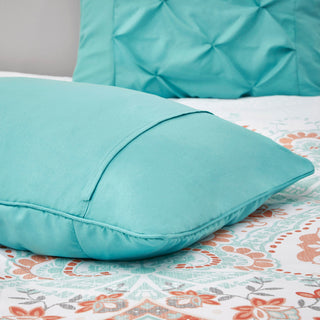 Intelligent Design Vinnie Boho Comforter Set With Bed Sheets, Aqua