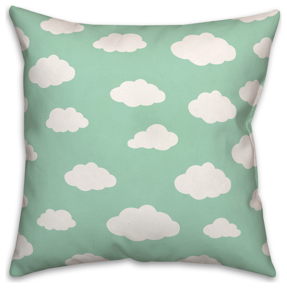 Cloud Pattern 4 16x16 Indoor / Outdoor Pillow
