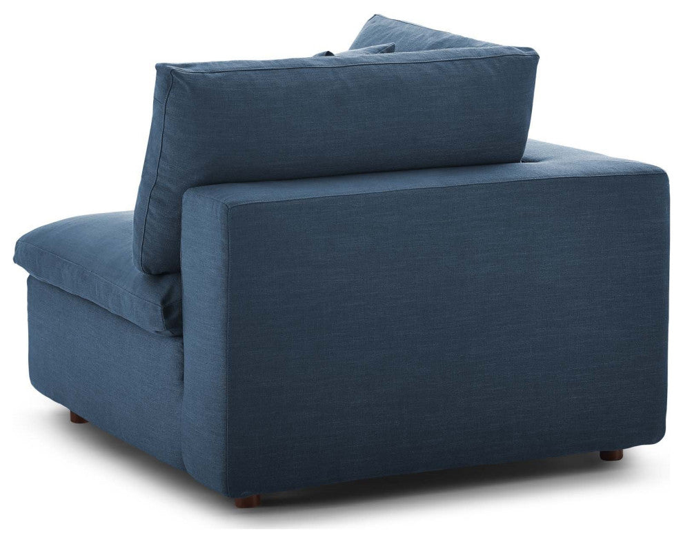 Cloud Couch, U-Chaise Cloud Sectional Sofa Set, Modular 6Piece Dream Couch, Azure