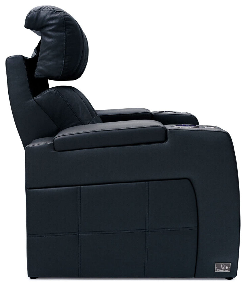 Seatcraft Kodiak Home Theater Seating, Black, Row of 1