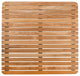 Nordic Style Teak Natural Square Shower and Bath Mat 24"x24"