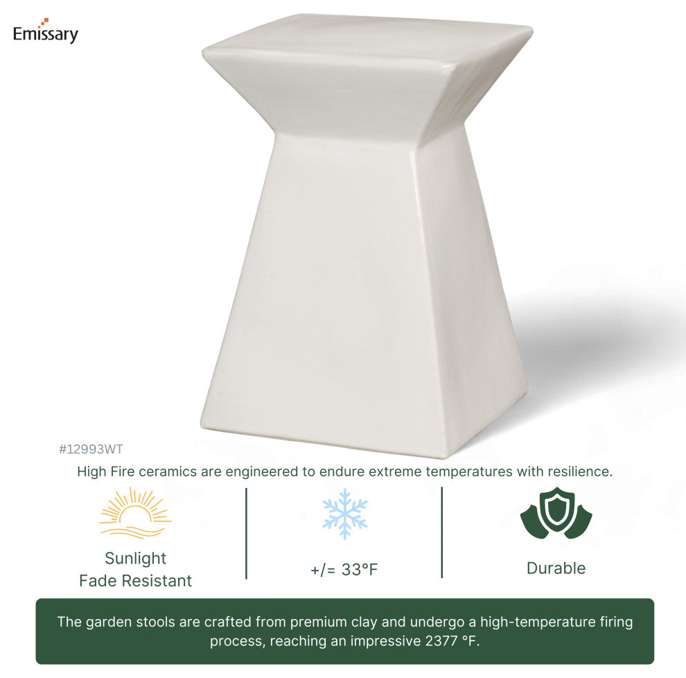 18" Upright Stool/Table