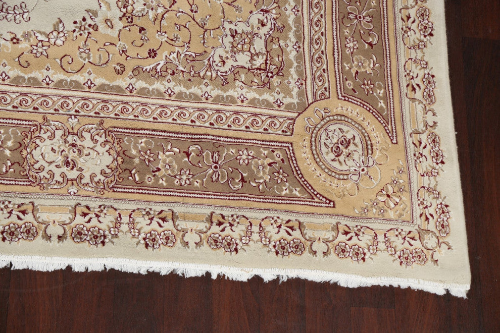 Traditional Floral Aubusson Turkish Oriental Living Room Area Rug 10x13