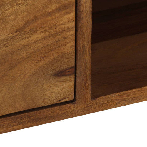 vidaXL TV Stand TV Unit Sideboard TV Console Media Cabinet Solid Sheesham Wood