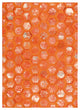 Michael Amini City Chic 5'3" x 7'5" Tangerine Modern Indoor Rug