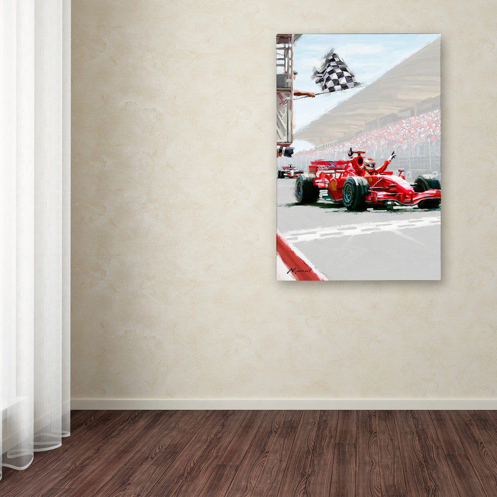 The Macneil Studio 'Finish Line' Canvas Art, 47"x30"