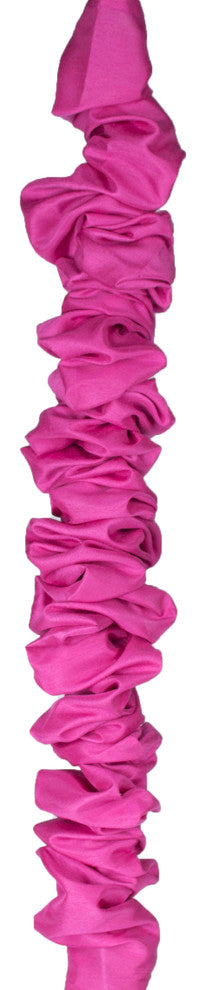 9-foot Chandelier Chain Cord Cover, Fucshia Faux Silk
