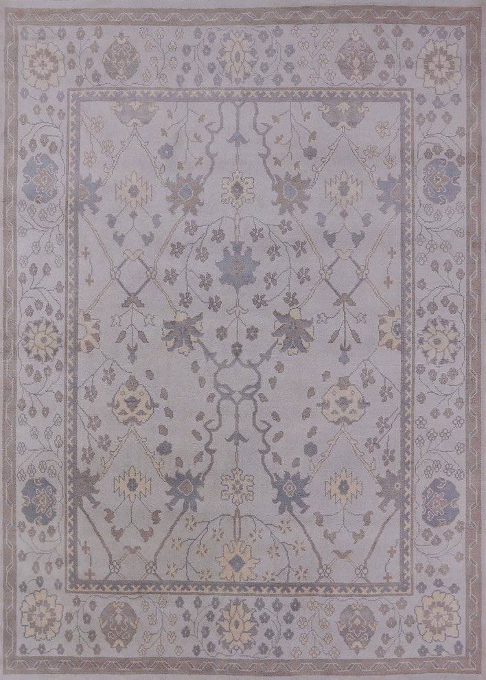 Ahgly Company Indoor Rectangle Mid-Century Modern Area Rugs, 7' x 9'