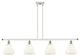 Innovations 516-4I-WPC-GBD-751-LED 4 Light Island Light, White, Polished Chrome