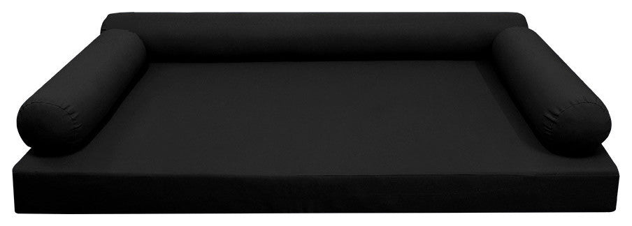 Style6 Twin Size Knife Edge Mattress Bolster Pillow Outdoor SlipCover ONLY AD109