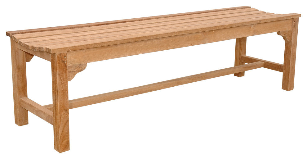 Hampton 3-Seater Backless Bench