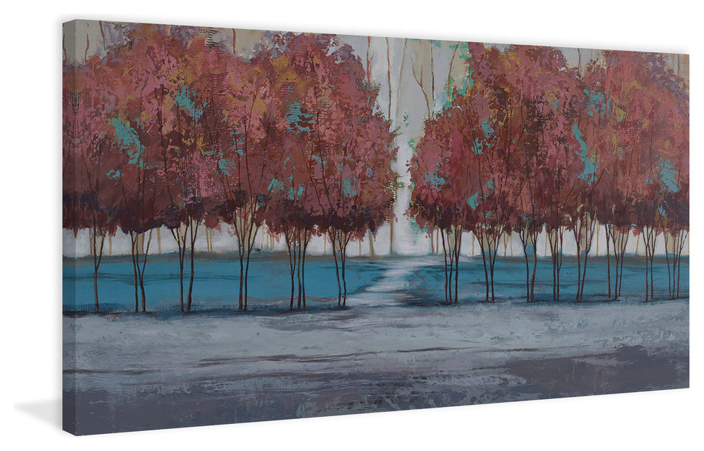 "Chestnut Branches II" Painting Print on Canvas by Julie Joy