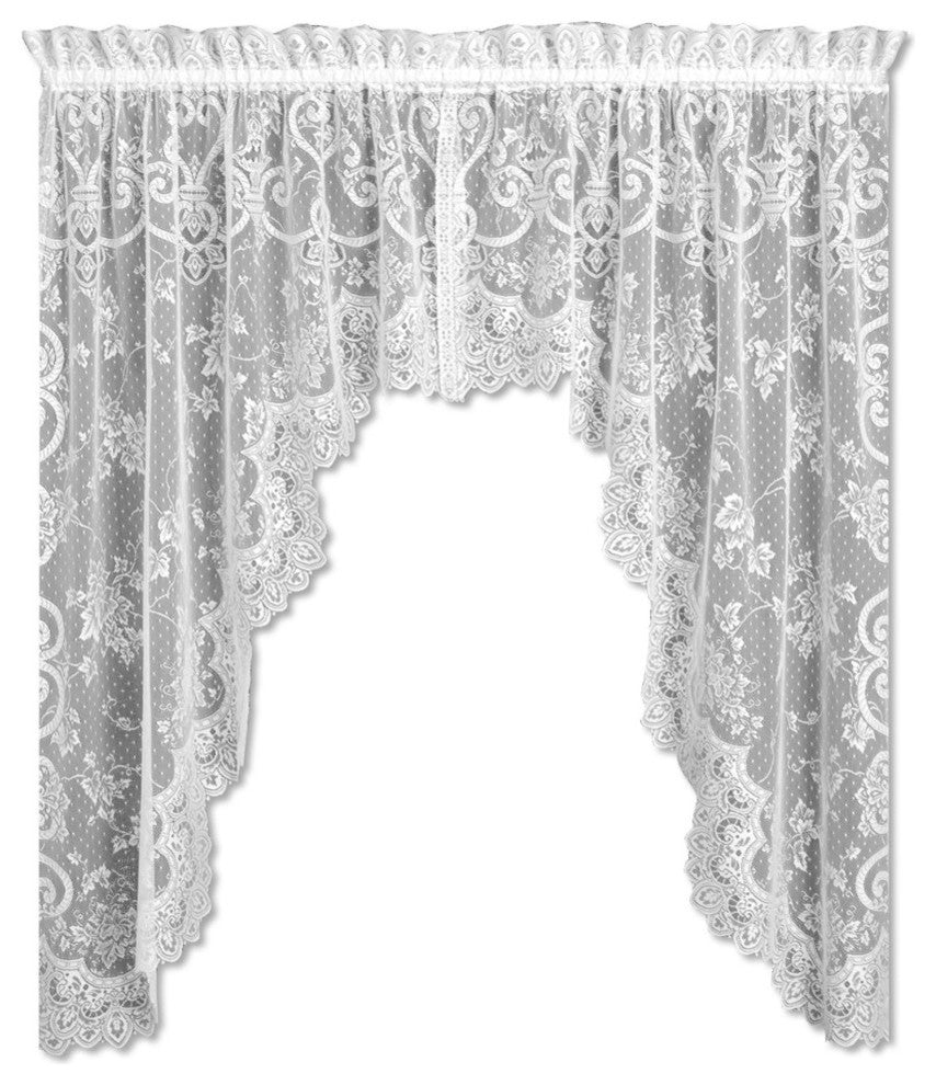 ENGLISH IVY 86x63 SWAG PAIR