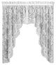 ENGLISH IVY 86x63 SWAG PAIR