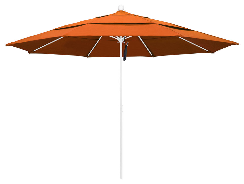 11' Fiberglass Umbrella White, Pacifica, Tuscan, 11'