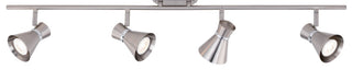 Alto 4L LED Directional Ceiling Light Brushed Nickel and Chrome