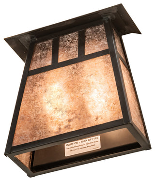 9 Wide Stillwater Double Bar Mission Wall Sconce