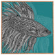 Deny Designs Valentina Ramos Beta Fish Framed Wall Art