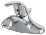 Kingston Brass Single-Handle 4" Centerset Bathroom Faucet, Polished Chrome