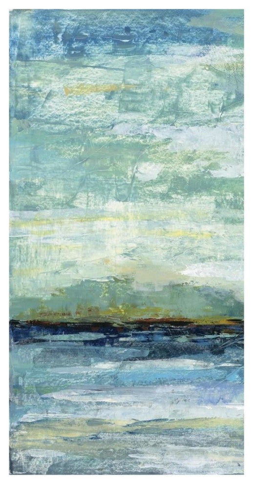 "Calm Lake Panel I" Digital Paper Print by Silvia Vassileva, 20"x38"