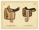 "Saddles and Tack: Ladies' Saddles #4" Digital Paper Print, 42"x32"