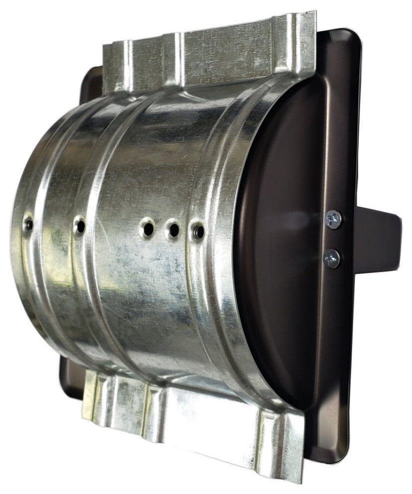 Arista Recessed Toilet Paper Holder with Galvanized Mounting Plate, Oil Rubbed Bronze