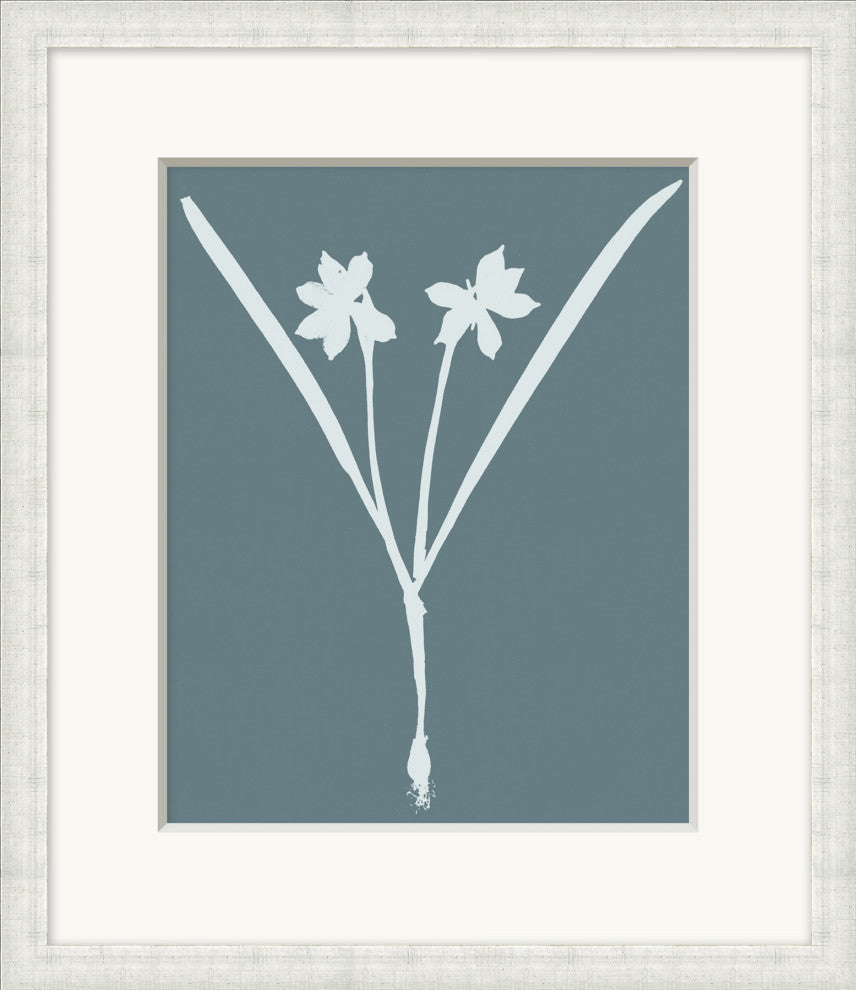 Cadet Grey Foliage 1, Giclee Reproduction Artwork