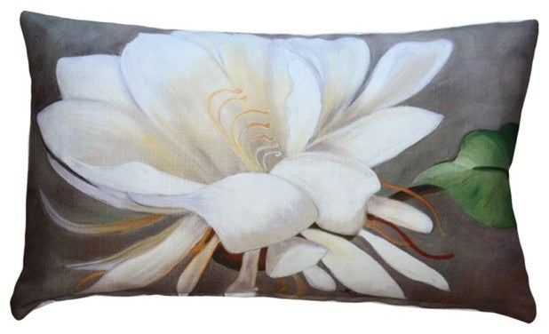 Pillow Decor - Cactus Flower 12x20 Throw Pillow