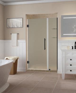 Belmore GS 56.25"-57.25"x72" Frameless Hinged Shower Door