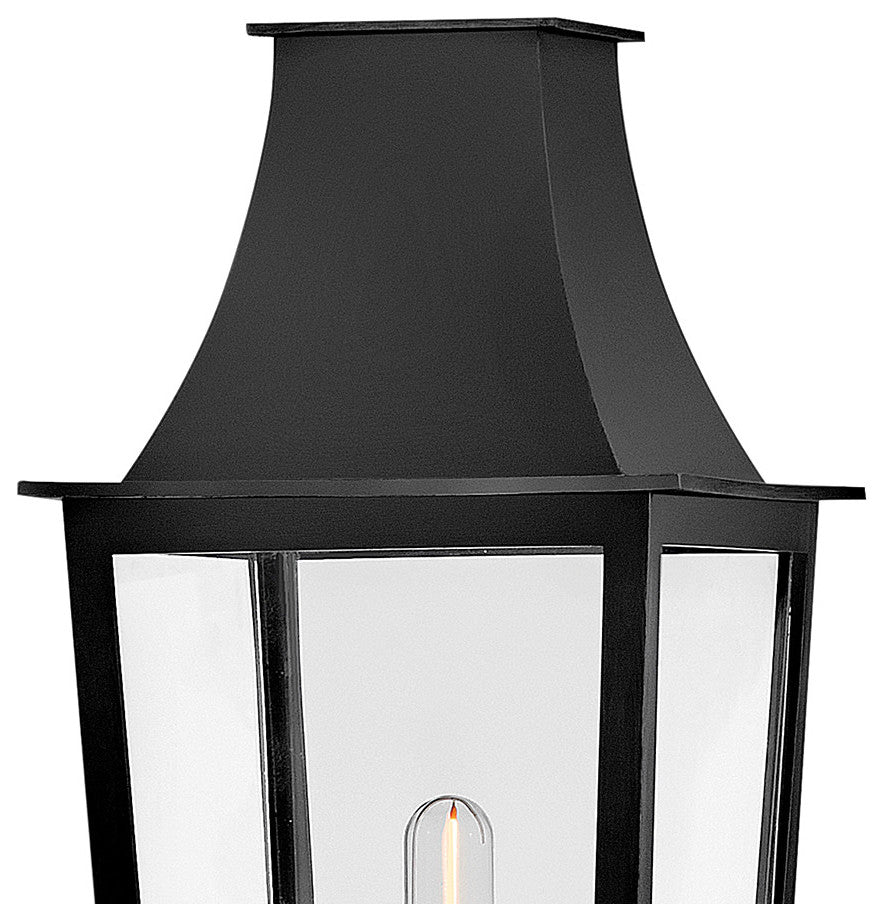 Hinkley Georgetown Large Post Top Lantern, Black