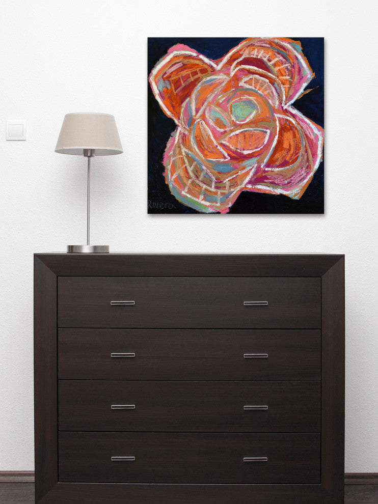Marmont Hill, "Colorful Magnolia II" by Michelle Rivera on Wrapped Canvas, 18x18