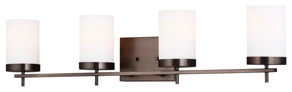 Zire 4-Light Bath, Brushed Oil Rubbed Bronze