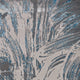 KAS Luna 7130 Silver/Blue Stroked Area Rug, 3'3"x4'11"
