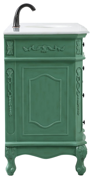 Bathroom Vanity, Vintage Mint, 60", Single Sink