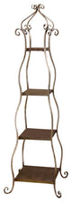Uttermost Lilah Silver Leaf Etagere