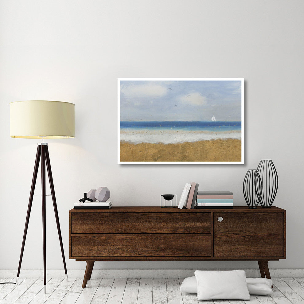 "Beach Horizon" Digital Paper Print by James Wiens, 50"x34"