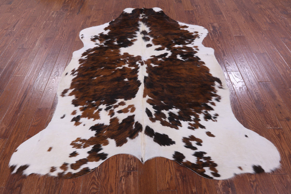 7' 5" X 6' 6" Natural Cowhide Rug C2220