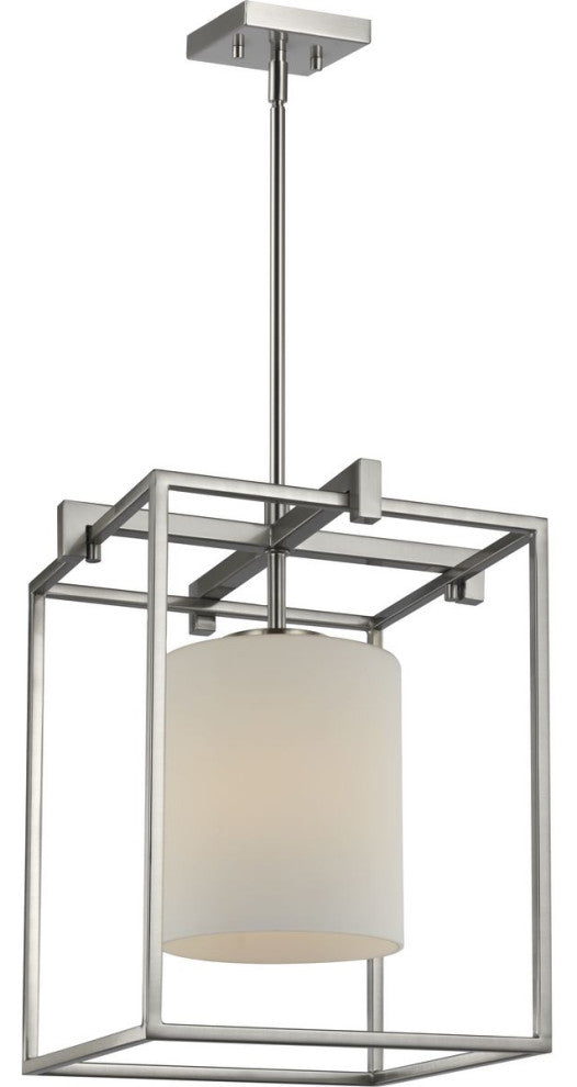 Chadwick Collection 1-Light Brushed Nickel Mini-Pendant