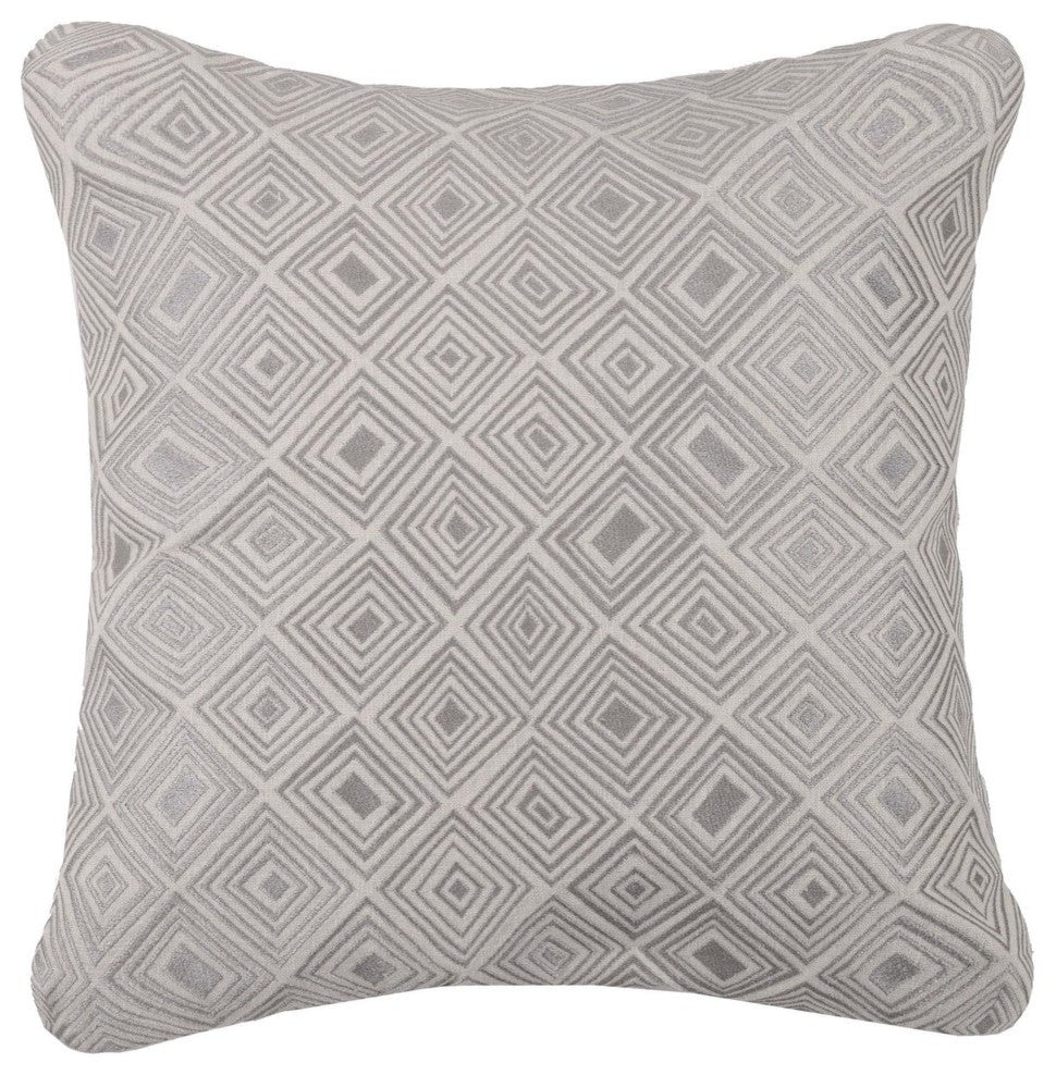 Nomad Stone Embroidered Decorative Pillow