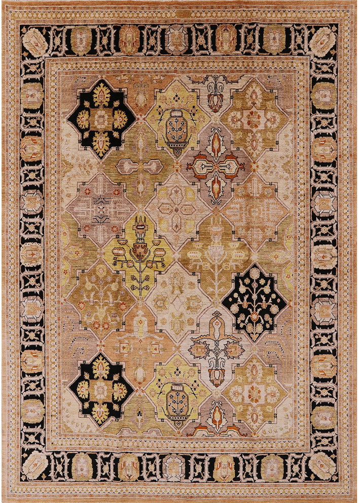 Ahgly Company Indoor Rectangle Mid-Century Modern Area Rugs, 7' x 9'