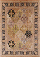 Ahgly Company Indoor Rectangle Mid-Century Modern Area Rugs, 7' x 9'