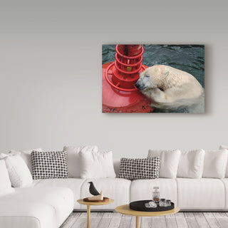 Antje Wenner Braun 'My Buoy' Canvas Art, 32"x22"