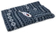 Pure Warmth Microplush Electric Heated Warming Throw Blanket Navy Blue Fair Isl
