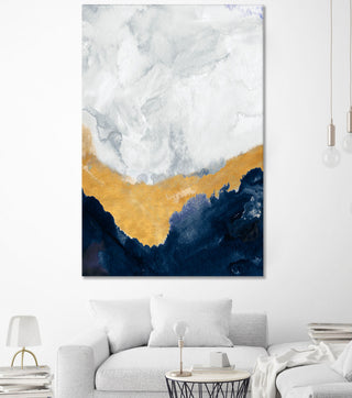 The Study Below - 72 x 48 by B. Danelle