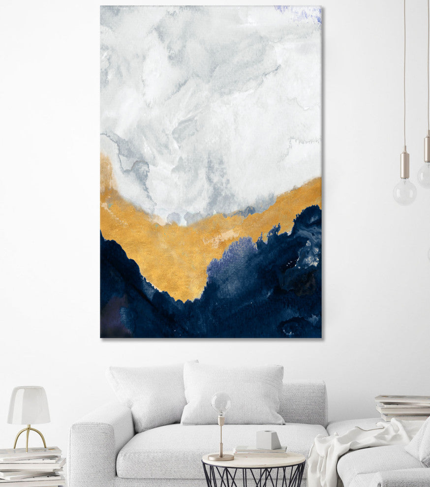 The Study Below - 72 x 48 by B. Danelle