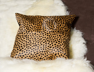Natural Home Decor Torino Togo Cowhide Pillow, 2-Piece
