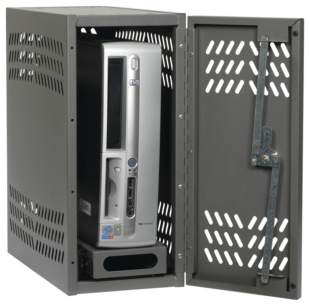 Small Hanging CPU Locker, Bone White